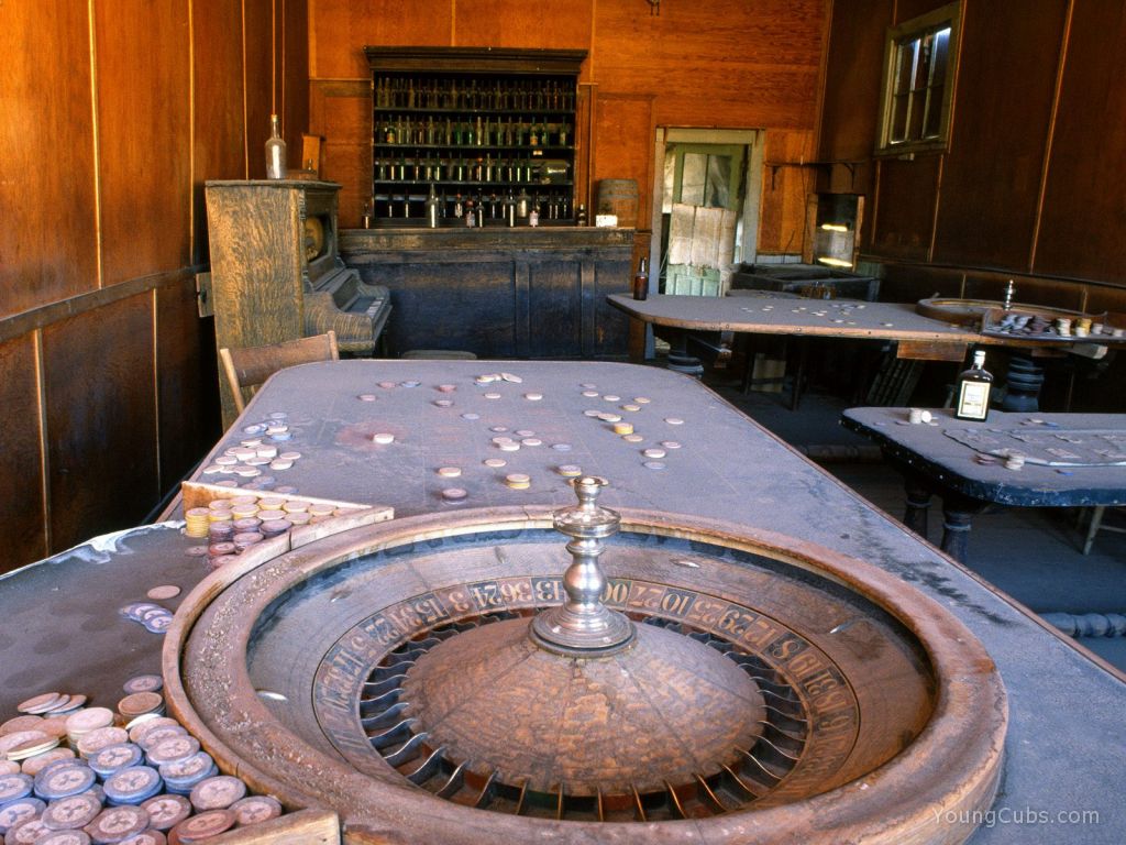 Saloon Interior, Bodie Ghost Town, California